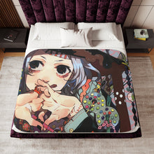 Load image into Gallery viewer, Tokyo Ghoul Juuzou Suzuya Sherpa Blanket