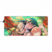 Load image into Gallery viewer, Bloom into You RGB LED Mouse Pad (Desk Mat)