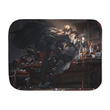 Load image into Gallery viewer, Osamu Dazai & Chūya Nakahara Sherpa Blanket