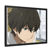 Load image into Gallery viewer, Hōtarō Oreki Face Canvas Framed Art Print