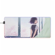 Load image into Gallery viewer, Kuzu No Honkai Hanabi Yasuraoka RGB LED Mouse Pad (Desk Mat)