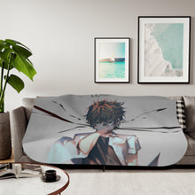 Load image into Gallery viewer, Hōtarō Oreki- logic Sherpa Blanket