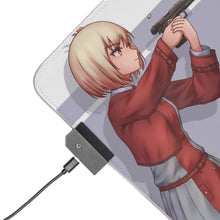 Load image into Gallery viewer, Lycoris Recoil Takina Inoue, Chisato Nishikigi RGB LED Mouse Pad (Desk Mat)