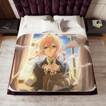 Load image into Gallery viewer, Violet Evergarden Sherpa Blanket