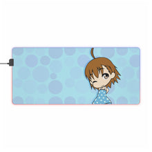 Load image into Gallery viewer, A Certain Magical Index RGB LED Mouse Pad (Desk Mat)