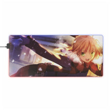 Load image into Gallery viewer, Fate/Stay Night RGB LED Mouse Pad (Desk Mat)