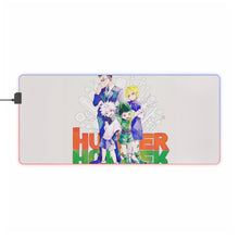 Load image into Gallery viewer, Hunter x Hunter Killua Zoldyck, Gon Freecss RGB LED Mouse Pad (Desk Mat)