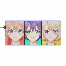Load image into Gallery viewer, Erika , Hiro & Sachi RGB LED Mouse Pad (Desk Mat)