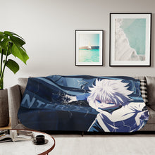 Load image into Gallery viewer, Hunter x Hunter Killua Zoldyck Sherpa Blanket