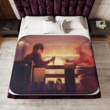Load image into Gallery viewer, Boruto Sherpa Blanket