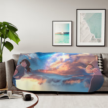Load image into Gallery viewer, Your Name. Sherpa Blanket