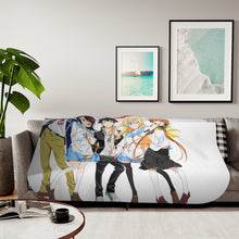 Load image into Gallery viewer, Nisekoi Chitoge Kirisaki, Kosaki Onodera, Seishirou Tsugumi, Marika Tachibana Sherpa Blanket