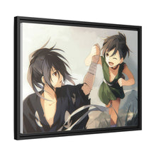 Load image into Gallery viewer, Hyakkimaru and Dororo Canvas Framed Art Print