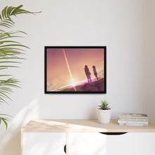 Load image into Gallery viewer, Anime Your Name. Canvas Framed Art Print
