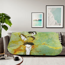 Load image into Gallery viewer, Anime Samurai Champloo Sherpa Blanket