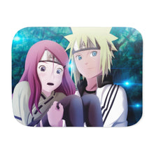 Load image into Gallery viewer, Minato and Kushina Sherpa Blanket
