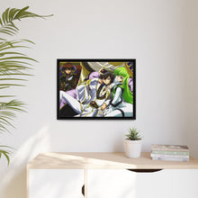 Load image into Gallery viewer, Code Geass Lelouch Lamperouge, Suzaku Kururugi Canvas Framed Art Print