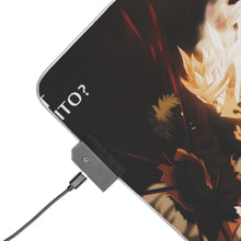 Load image into Gallery viewer, We'll become a Hokage! Right Obito? RGB LED Mouse Pad (Desk Mat)