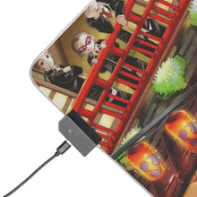 Load image into Gallery viewer, Blue Exorcist RGB LED Mouse Pad (Desk Mat)