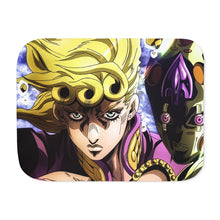 Load image into Gallery viewer, Giorno Giovanna & Golden Experience Requiem Sherpa Blanket