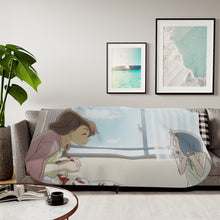 Load image into Gallery viewer, Menma and Jintan's mother Sherpa Blanket