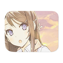 Load image into Gallery viewer, Rascal Does Not Dream of Bunny Girl Senpai Sherpa Blanket