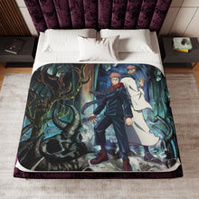Load image into Gallery viewer, Yuji Itadori Sherpa Blanket