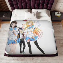 Load image into Gallery viewer, Anime Nisekoi Sherpa Blanket