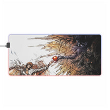 Load image into Gallery viewer, Light Yagami and Ryuk (Death Note) RGB LED Mouse Pad (Desk Mat)