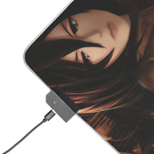 Load image into Gallery viewer, Mikasa vs titans RGB LED Mouse Pad (Desk Mat)