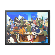 Load image into Gallery viewer, Life in Konoha Canvas Framed Art Print