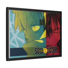 Load image into Gallery viewer, Black and Death Canvas Framed Art Print