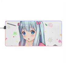 Load image into Gallery viewer, EroManga-Sensei RGB LED Mouse Pad (Desk Mat)