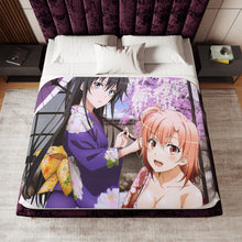 Load image into Gallery viewer, My Teen Romantic Comedy SNAFU Yukino Yukinoshita, Yui Yuigahama Sherpa Blanket