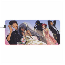 Load image into Gallery viewer, Code Geass Lelouch Lamperouge RGB LED Mouse Pad (Desk Mat)