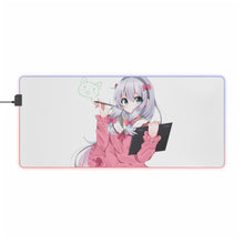 Load image into Gallery viewer, EroManga-Sensei RGB LED Mouse Pad (Desk Mat)