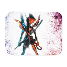 Load image into Gallery viewer, Anime Kill La Kill Sherpa Blanket