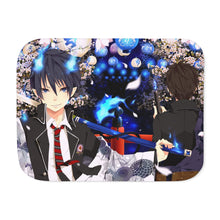 Load image into Gallery viewer, Rin and Yukio Okumura Sherpa Blanket