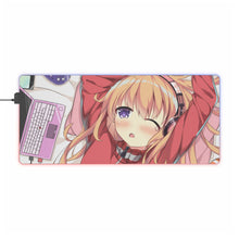 Load image into Gallery viewer, Gabriel DropOut Gabriel Tenma White RGB LED Mouse Pad (Desk Mat)