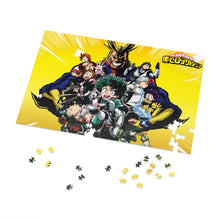 Load image into Gallery viewer, My Hero Academia Izuku Midoriya, Katsuki Bakugou, Tenya Iida, Shouta Aizawa, Tsuyu Asui Jigsaw Puzzle