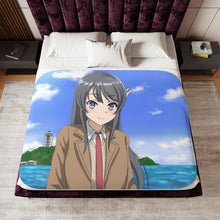 Load image into Gallery viewer, Rascal Does Not Dream of Bunny Girl Senpai Sherpa Blanket