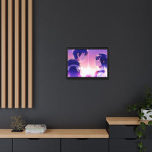 Load image into Gallery viewer, Your Name. Canvas Framed Art Print