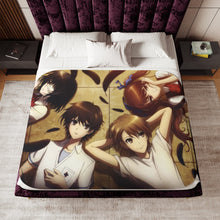 Load image into Gallery viewer, Mei,Kouichi,Naoya and Izumi Sherpa Blanket