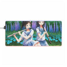Load image into Gallery viewer, Sound! Euphonium Mizore Yoroizuka, Nozomi Kasaki RGB LED Mouse Pad (Desk Mat)