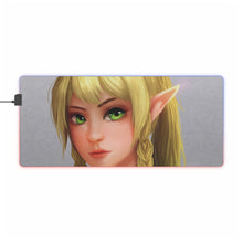 Load image into Gallery viewer, Sword Art Online Suguha Kirigaya RGB LED Mouse Pad (Desk Mat)