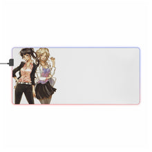 Load image into Gallery viewer, Psycho-Pass Shion Karanomori, Yayoi Kunizuka RGB LED Mouse Pad (Desk Mat)