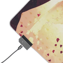 Load image into Gallery viewer, Anime girl RGB LED Mouse Pad (Desk Mat)