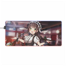Load image into Gallery viewer, Is The Order A Rabbit? RGB LED Mouse Pad (Desk Mat)