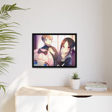 Load image into Gallery viewer, Kaguya, Chika and Miyuki Canvas Framed Art Print