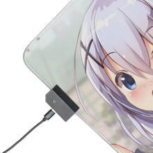 Load image into Gallery viewer, Is the Order a Rabbit? RGB LED Mouse Pad (Desk Mat)